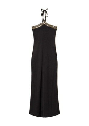 TWINSET sequin embroidery dress - Black