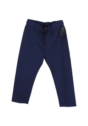 Marni Pre-Owned Elasticated zip trousers - Blue