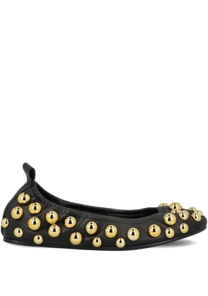 ISABEL MARANT stud-embellished ballet flats - Black