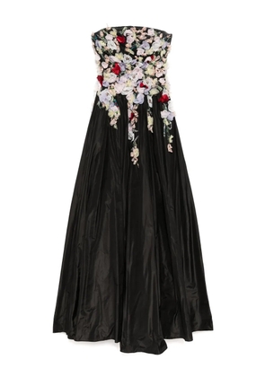 Saiid Kobeisy embroidered maxi dress - Black