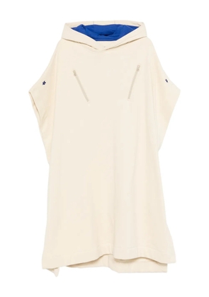 Kiko Kostadinov x Fox Lab zip hooded overshirt - Neutrals