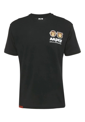 A BATHING APE® logo-detail T-shirt - Black