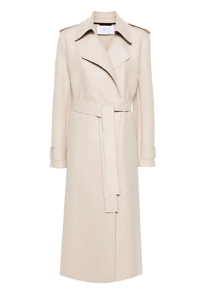 Harris Wharf London belted wool coat - Neutrals