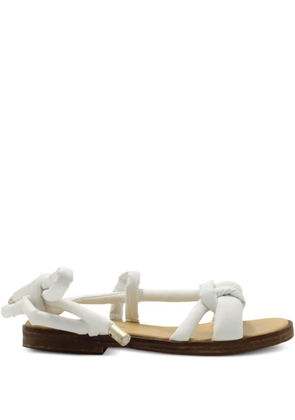 Maison Margiela knotted ankle-strap sandals - White