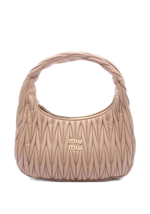 Miu Miu Pre-Owned matelassé Mew Wonder Handbag - Pink