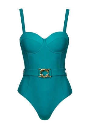 SOFIA ERHAN belted underwired swimsuit - Blue