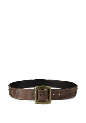 Fortela Tami buckle leather belt - Brown