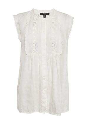 Weekend Max Mara embroidered-eyelet blouse - White