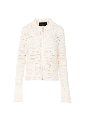 Fabiana Filippi zip-up cardigan - Neutrals