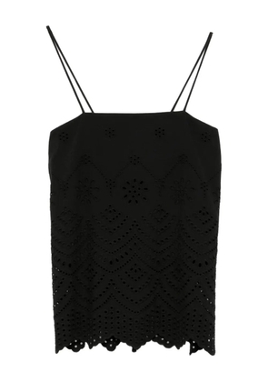Bambah Eyelet tank top - Black