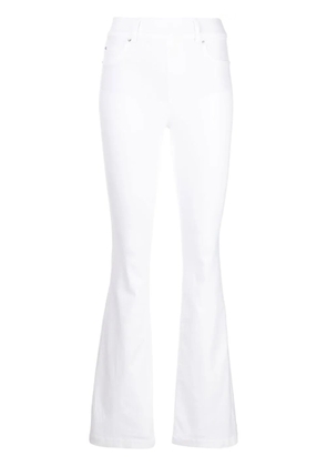 SPANX high-waist skinny flared jeans - White