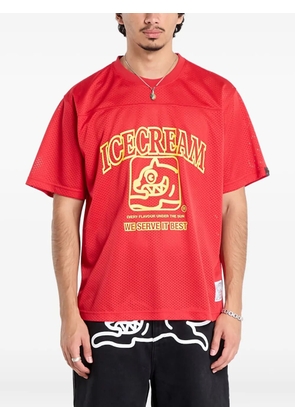 ICECREAM logo-print T-shirt - Red