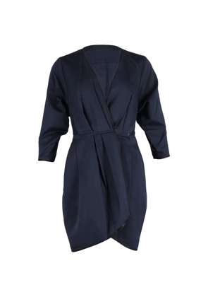 Marc Jacobs Vintage wrap pleated mini dress - Blue