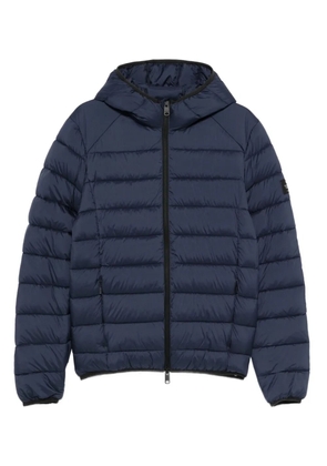 Ecoalf hooded quilted padded jacket - Blue