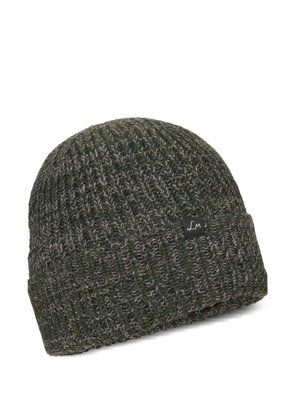 LAMUNT ribbed beanie - Green