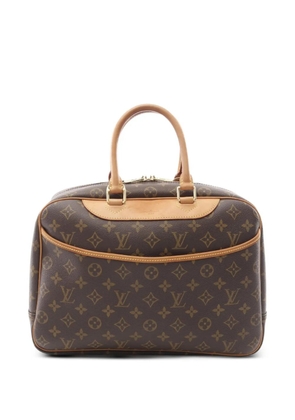 Louis Vuitton Pre-Owned 2002 Deauville bowling monogram handbag - Brown