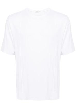 Peter Do pleat-detail cotton T-shirt - White