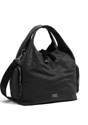 Bimba y Lola medium multi-pocket tote bag - Black
