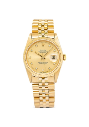 Rolex Datejust diamond 36mm watch - Gold