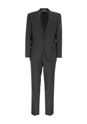 BOSS grey single-breasted suit