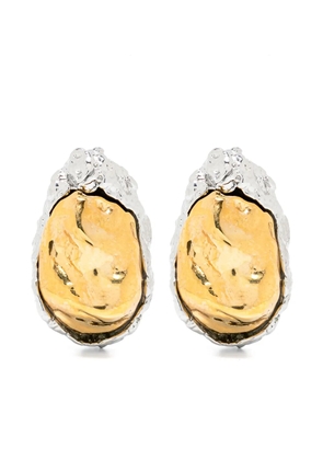 Vann Jewelry Oyster stud earrings - Silver