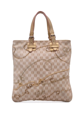 Loewe Pre-Owned 2005 Anagram Canvas Embroidered tote bag - Brown