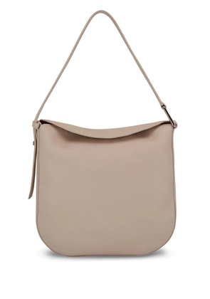 Akris grained-texture leather bag - Neutrals