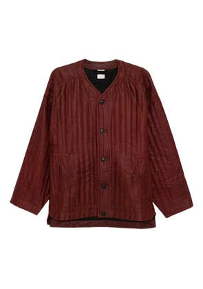 Jan Jan Van Essche silk padded jacket - Red