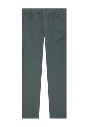 Undercover elasticated-waist herringbone straight trousers - Grey