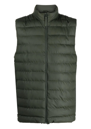 Rains padded sleeveless puffer gilet - Green