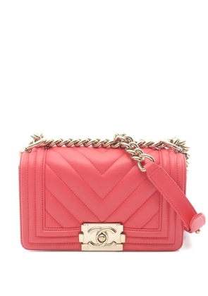 CHANEL Pre-Owned Boy Chanel shoulder bag - Pink