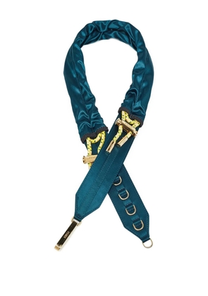 Fendi Pre-Owned x Chaos satin shoulder strap - Blue