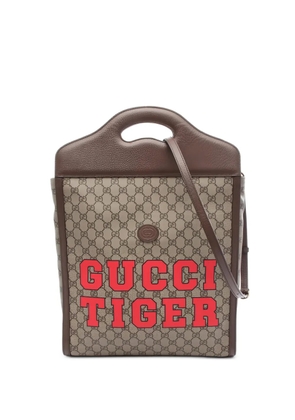 Gucci Pre-Owned 2010s GG supreme leather tote bag - Neutrals