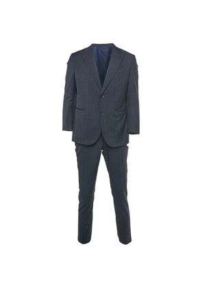 Louis Vuitton Pre-Owned patterned wool suit - Blue