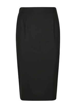 SA SU PHI elasticated skirt - Black