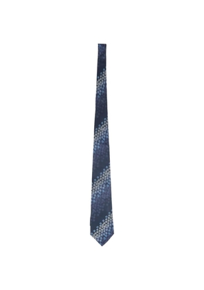 Kenzo Pre-Owned floral-print tie - Blue