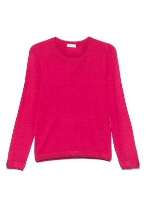 LIU JO crew-neck jumper - Pink