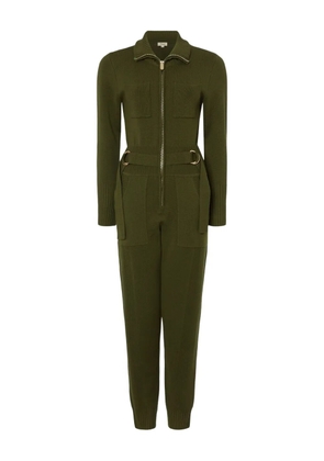 Temperley London Napoleon knit jumpsuit - Green