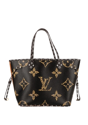 Louis Vuitton Pre-Owned monogram leopard-print tote bag - Black