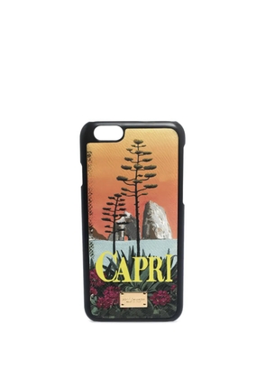 Dolce & Gabbana Pre-Owned Capri iPhone 6 case - Orange
