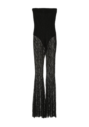 Vestiaire d'un Oiseau Libre lace flared jumpsuit - Black