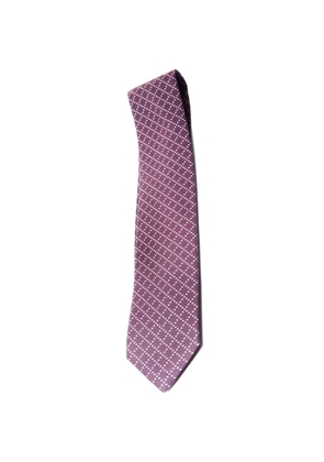 Hermès Pre-Owned 2010s polka dot tie - Purple