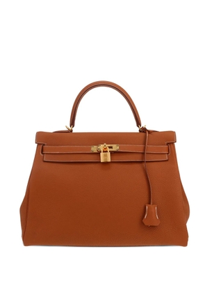 Hermès Pre-Owned Kelly 35 handbag - Brown