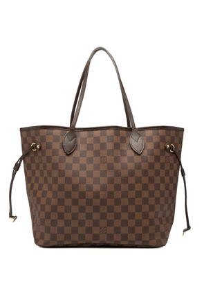 Louis Vuitton Pre-Owned 2009 Damier Ebene Neverfull MM tote bag - Brown