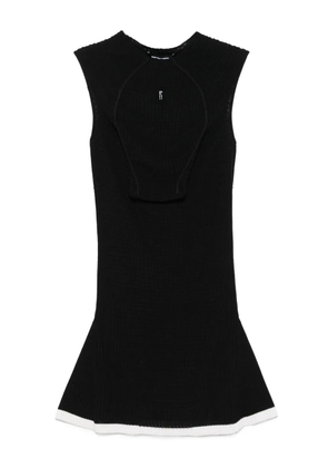 Kiko Kostadinov Vecto knitted dress - Black