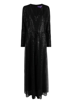 Ralph Lauren Collection Carmelo sequinned maxi dress - Black
