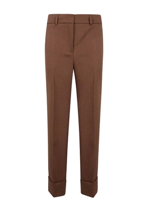 DRHOPE welt-pockets trousers - Brown