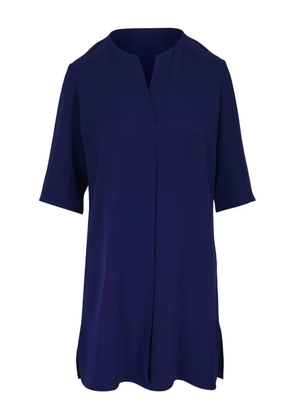 Peter Cohen V-neck mini dress - Blue