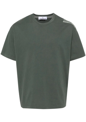Stone Island logo-print cotton T-shirt - Green