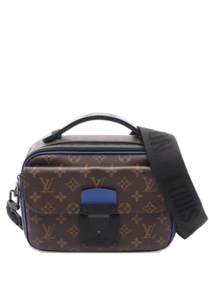 Louis Vuitton Pre-Owned 2021 S-lock monogram messenger bag - Brown
